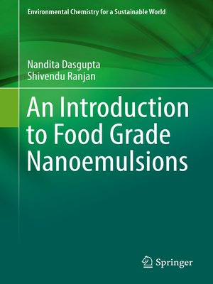 cover image of An Introduction to Food Grade Nanoemulsions